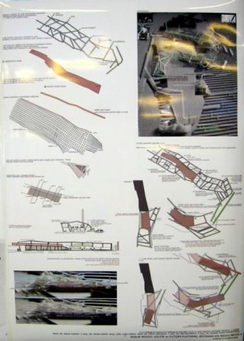 İTÜ Mimarlık öğrencisi Evren Vural bitirme projesi Adalar Müzesi hangar binası çalışmasından örnek